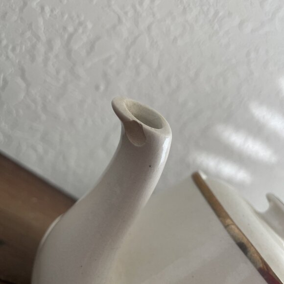 Tea pot Arthur Wood Sandon Vintage Teapot Pink White Rose England - Picture 2 of 4